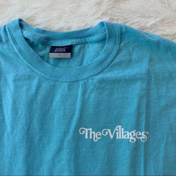 MV SPORT • RARE The Villages Florida Tee Shirt Salt Margaritas Not Sidewalks L - Picture 3 of 7